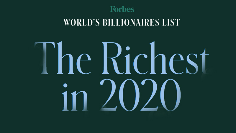 WORLD’S BILLIONAIRES LIST -Top 10 Billionaires in the world